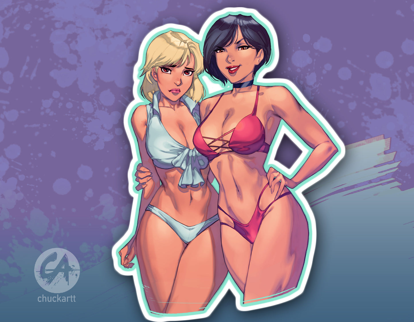 Ada x Ashley Stickers