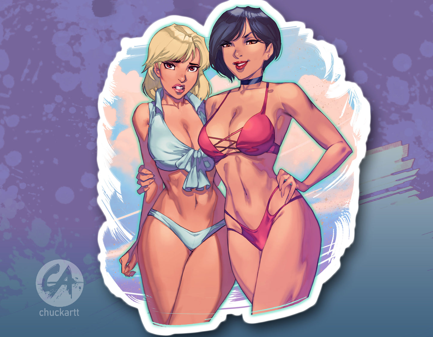 Ada x Ashley Stickers