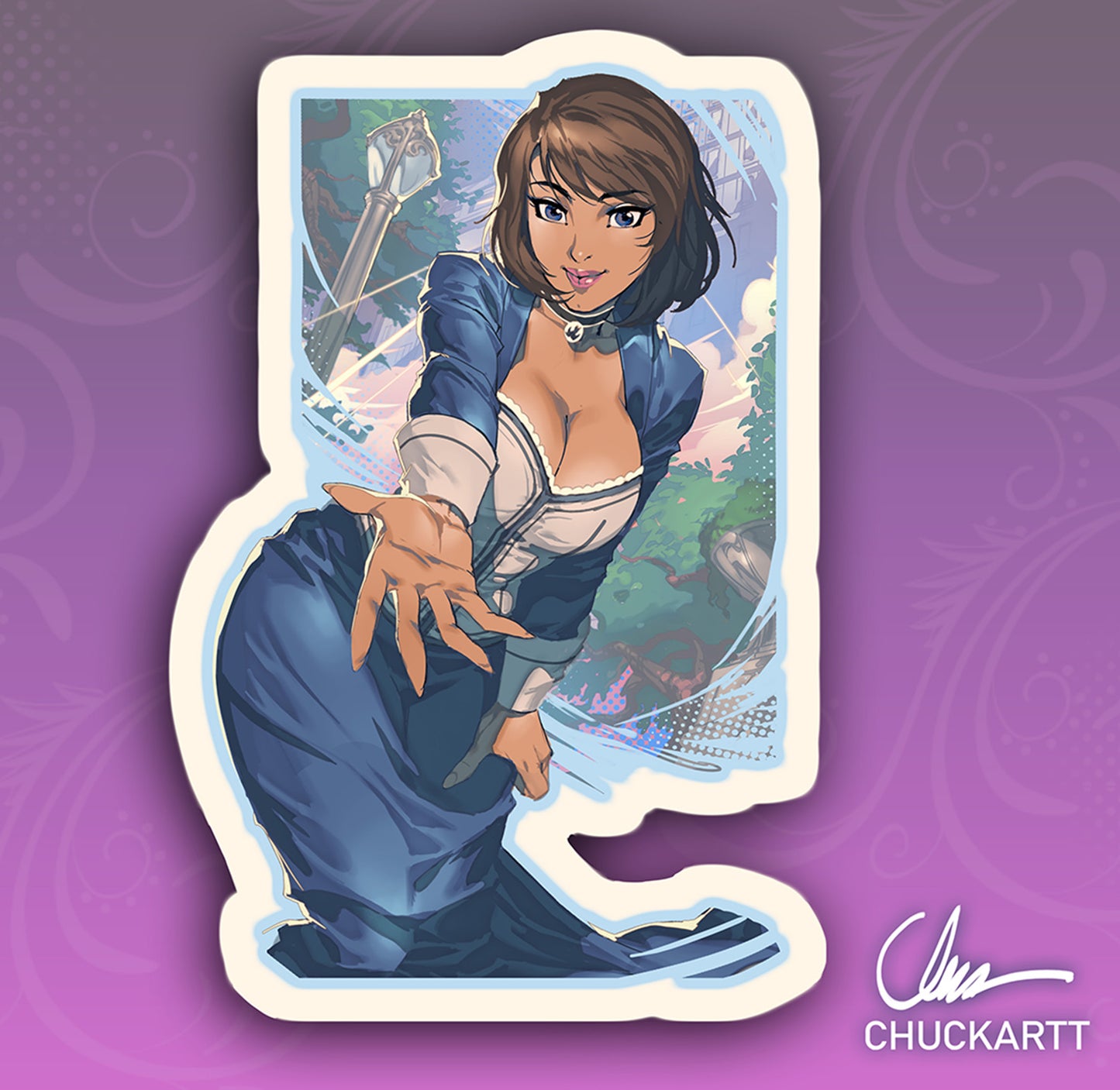 ***Bioshock Inf Elizabeth Stickers***