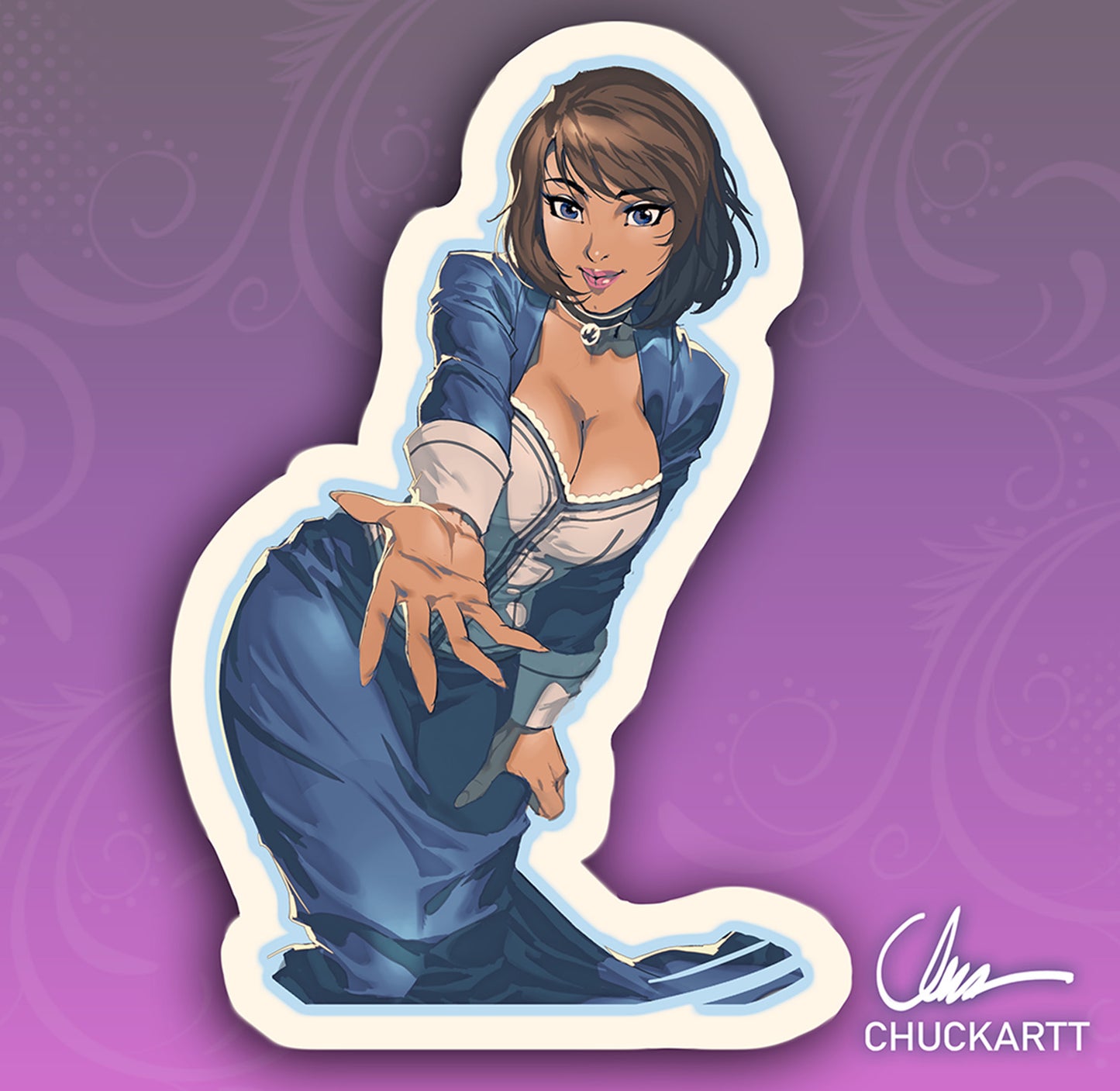 ***Bioshock Inf Elizabeth Stickers***