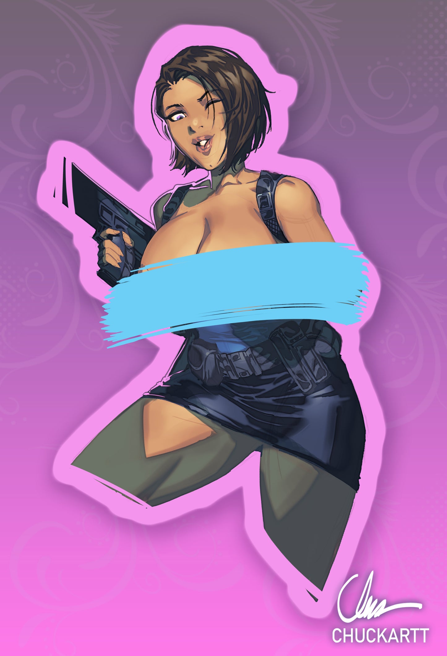 ***Carlos and Jill Stickers***