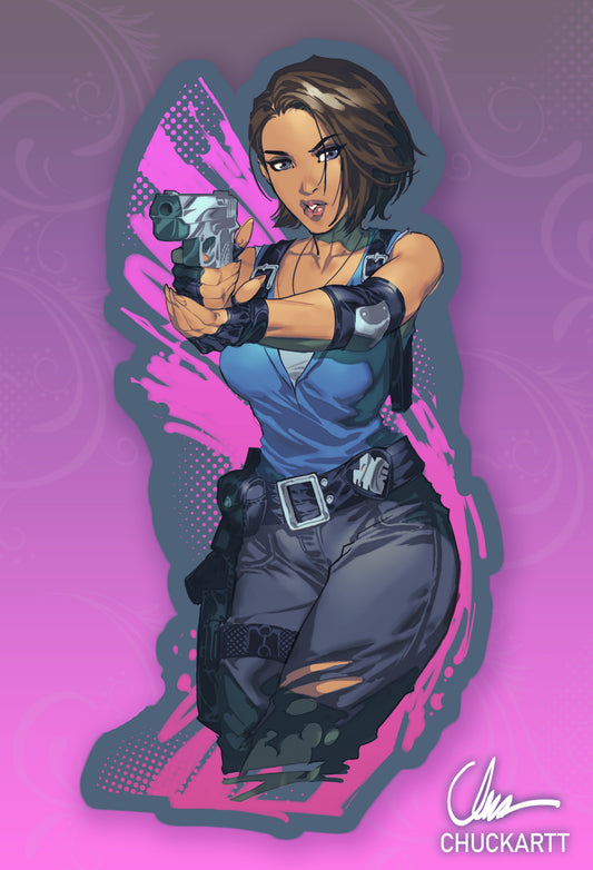 ***Resident 3make Og Sticker***