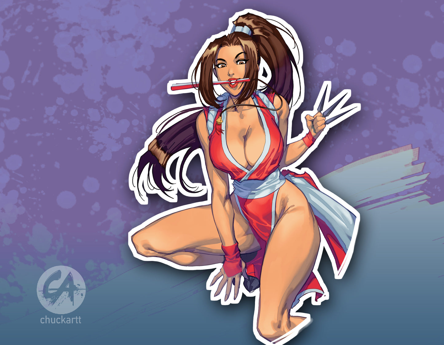 ***NEW*** Mai Shiranui Sticker