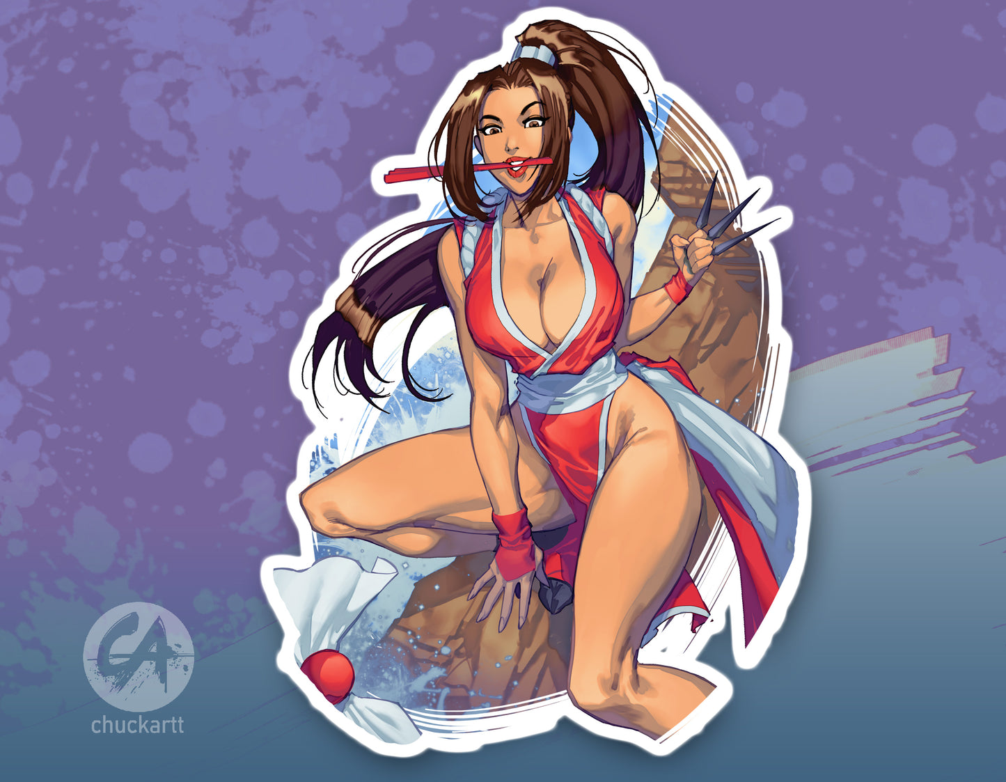 ***NEW*** Mai Shiranui Sticker