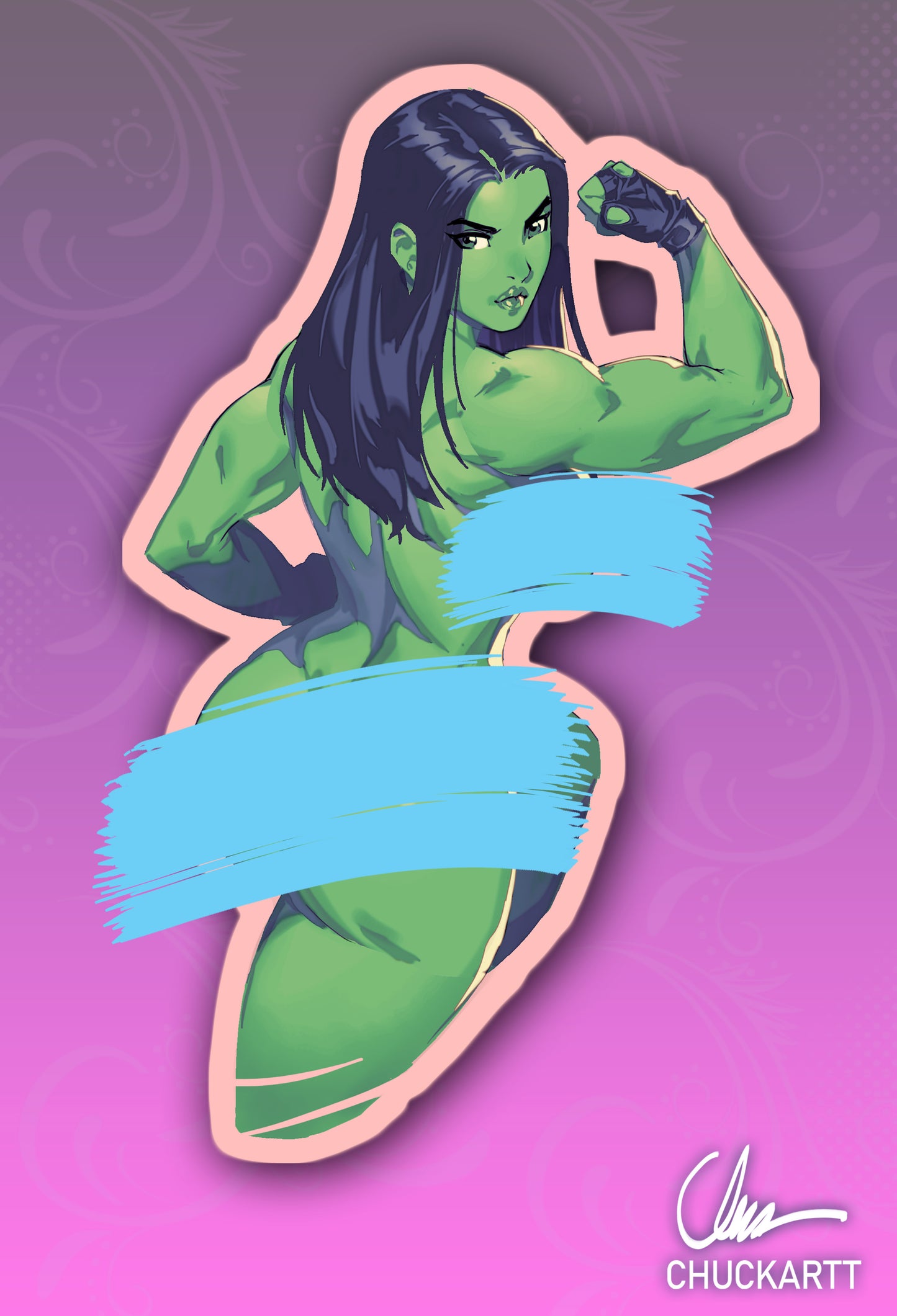 ***She Hulk Stickers***