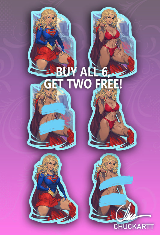 ***All Supergirl Stickers***