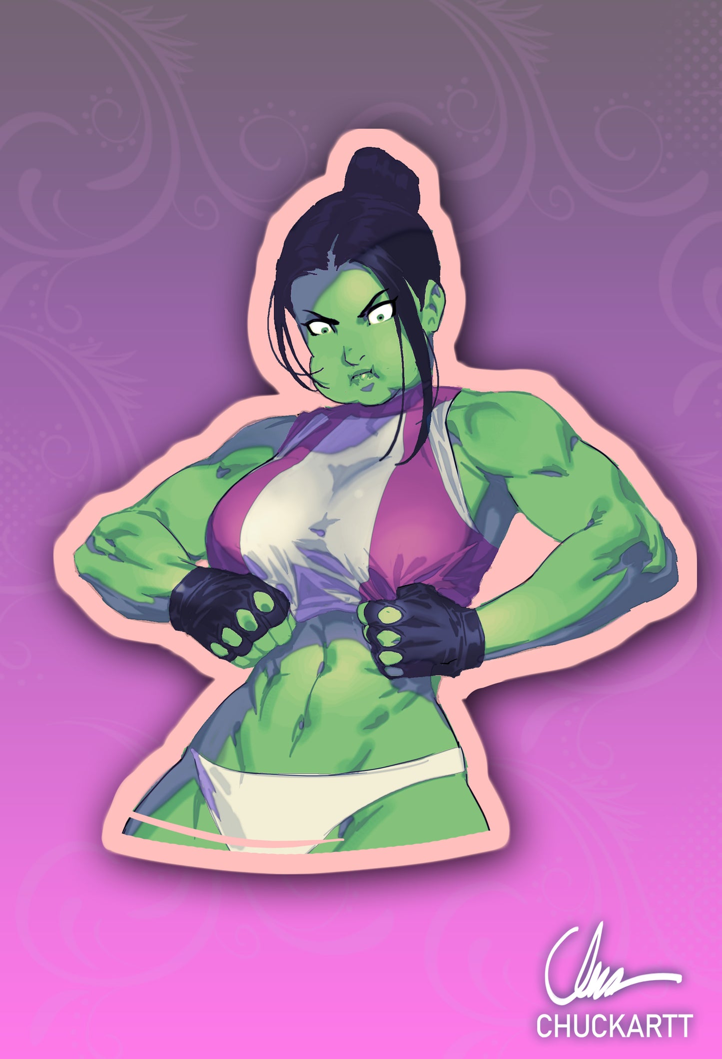 ***She Hulk Stickers***