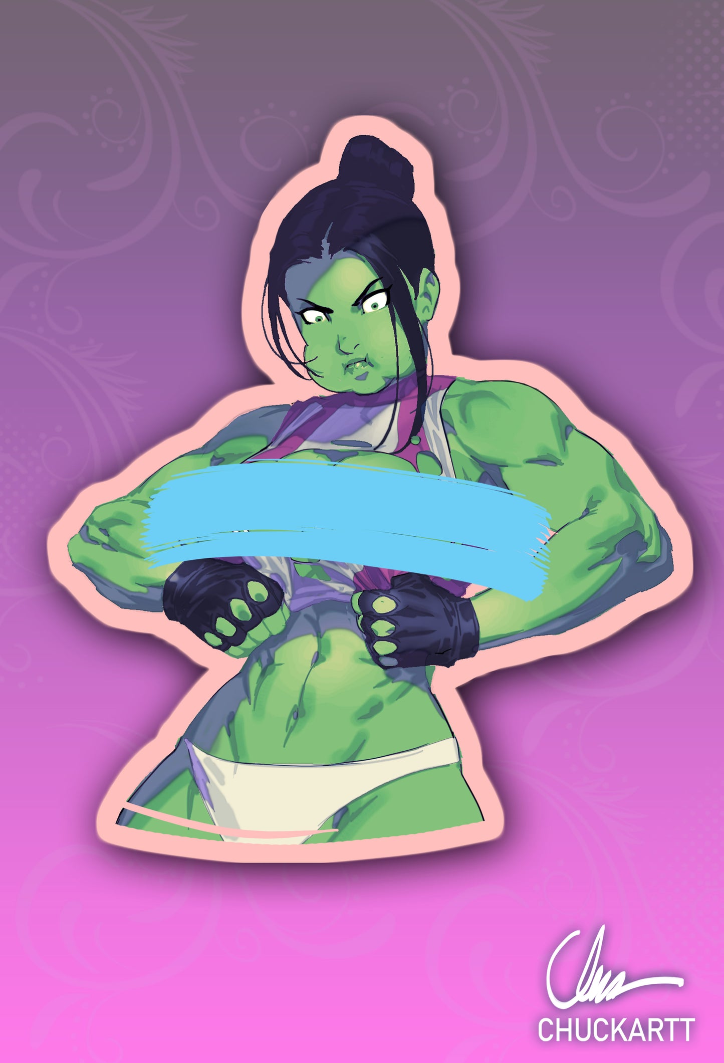 ***She Hulk Stickers***